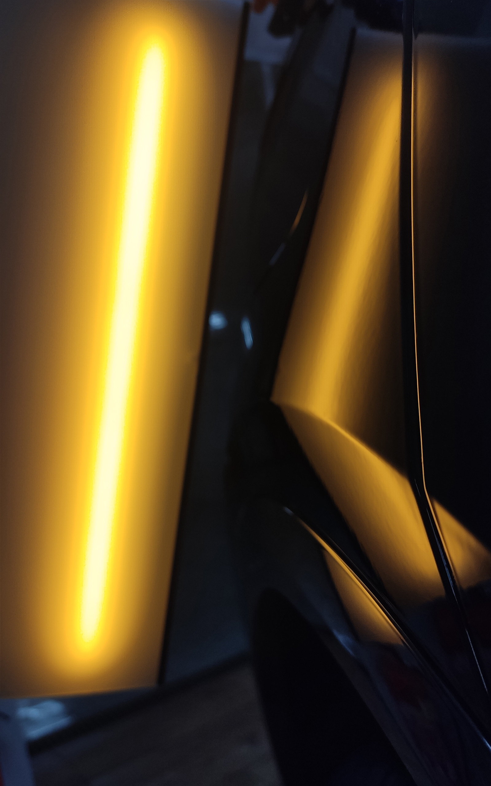 Tylne nadkole wyprostowane - VW Golf - efekt po usunięciu wgniotki - Wrocław