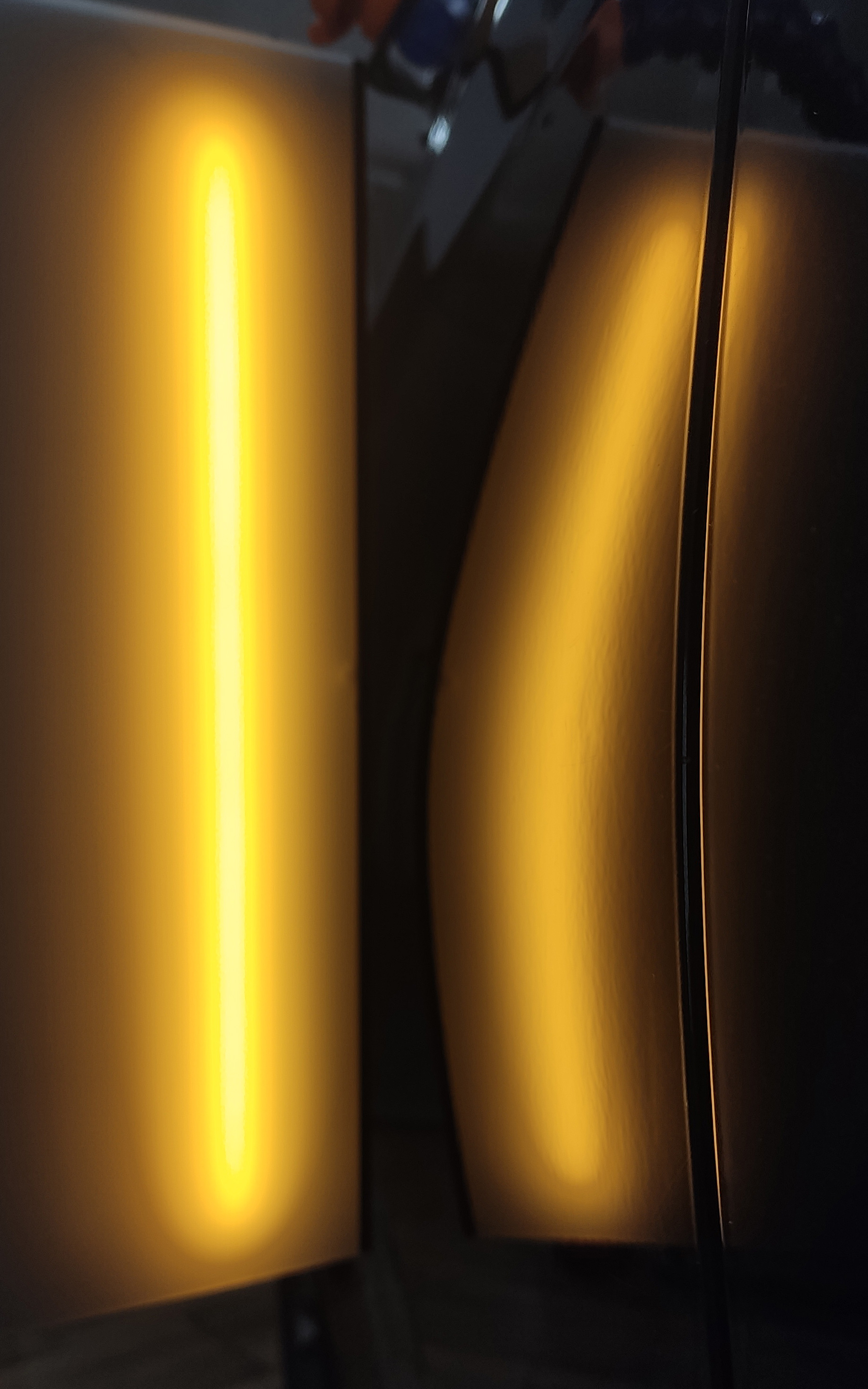 Efekt po PDR - Audi A4 - błotnik wyprostowany - wykonanie Bend&Blend - Wrocław